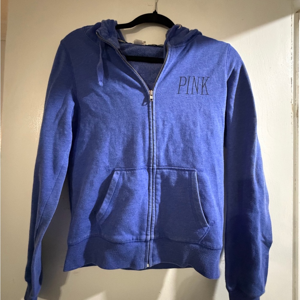 PINK Victoria's Secret Purple Hoodie Jacket